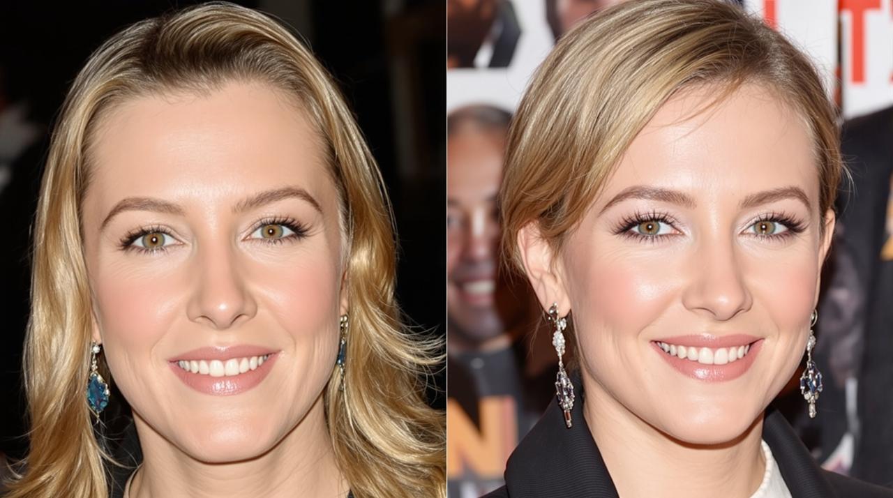 某女星整容前后对比照流出，网友：认不出来了！